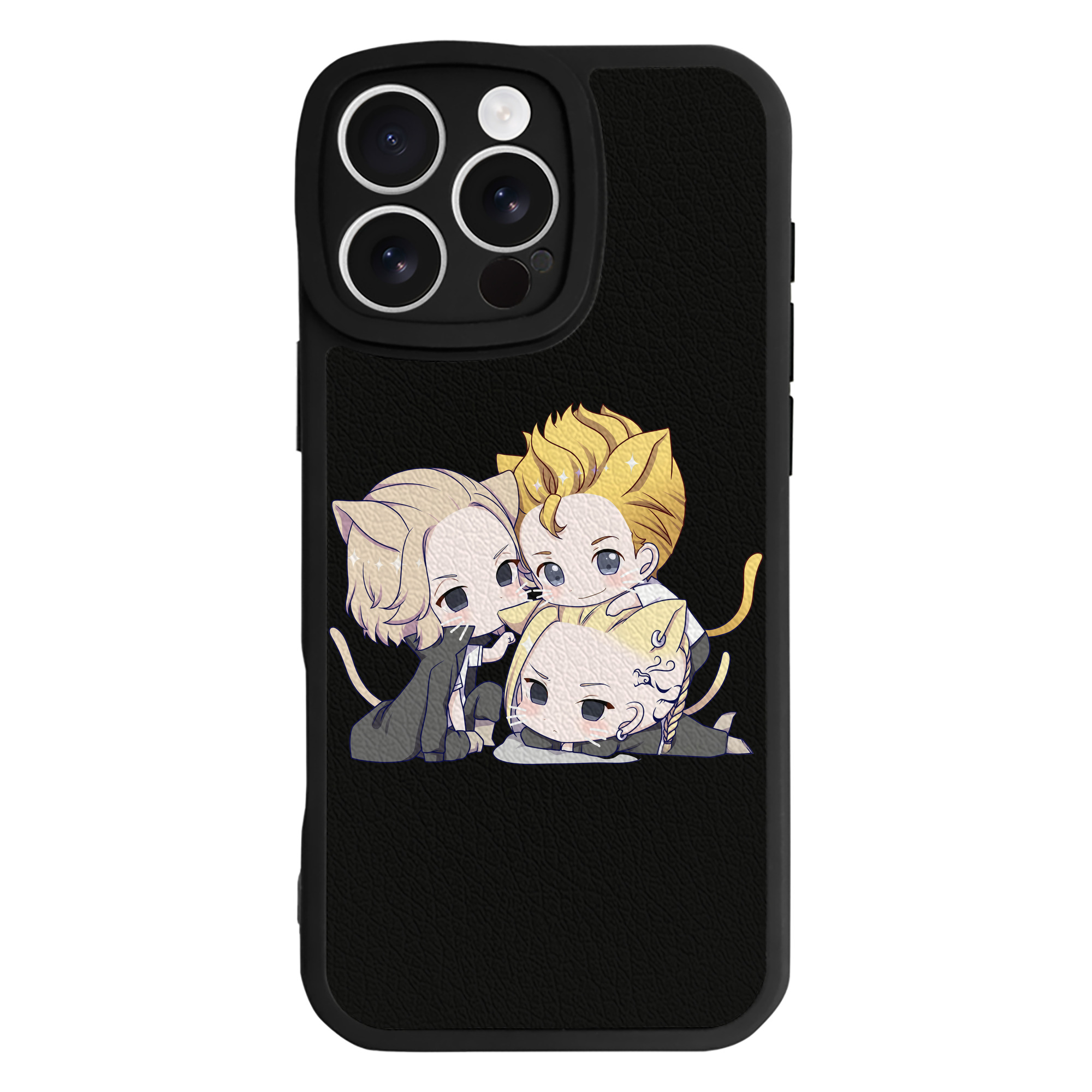 （画像用） 東京リベンジャーズ Tokyo Revengers 【iPhone 16シリーズ対応】シリコンスマホケース（レザー調） 材質：シリコン
